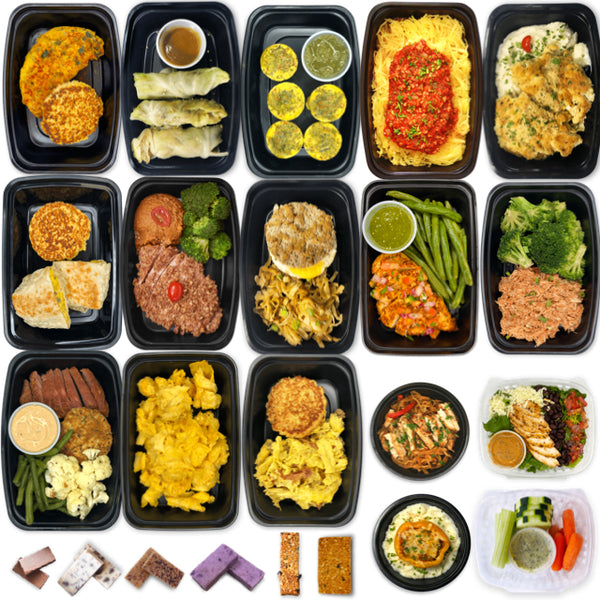 Pure Plates 5-Day Meal Plan - 1500-1600 Daily Calories - Menu 4