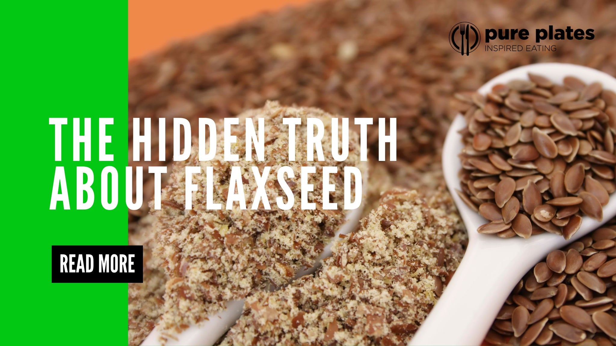 Close-up of flaxseeds scattered on a wooden table, highlighting the transformation of flaxseed from an industrial ingredient to a celebrated superfood
