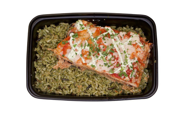 Pulled Chicken Enchilada - Healthy Chicken Meals - Pure Plates STL