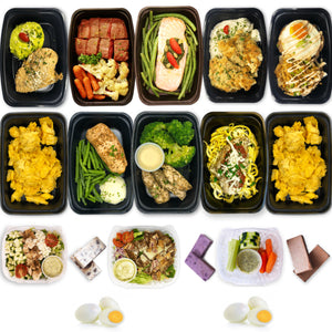 Pure Plates 5-Day Keto Meal Plan, 1300 daily calories - Menu 1