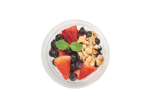Greek Yogurt and Berries - Pure Plates Healthy Snack Menu - Pure Plates STL